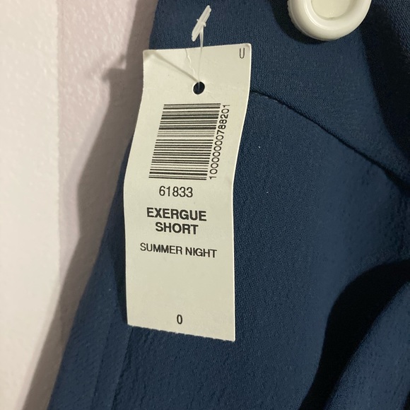 Aritzia Wilfred exergue shorts size 0 navy blue - Picture 5 of 9